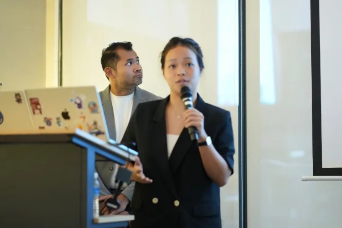 Host opening the summit